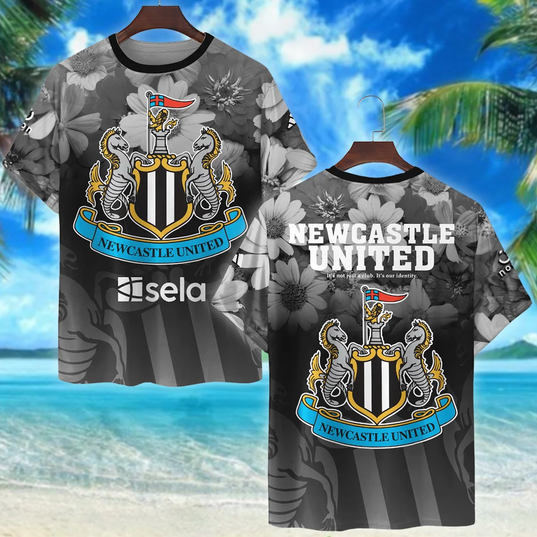 Newcastle United Shirt print all the way, gift for fan Newcastle United HVN1000NU05072025TS3D