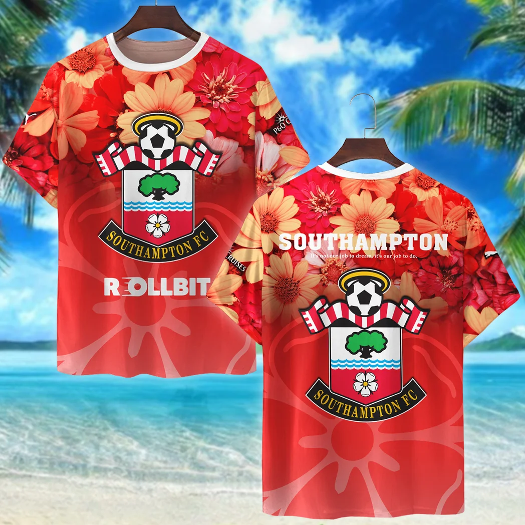 Southampton Shirt print all the way, gift for fan Southampton HVN1000SO05072025TS3D