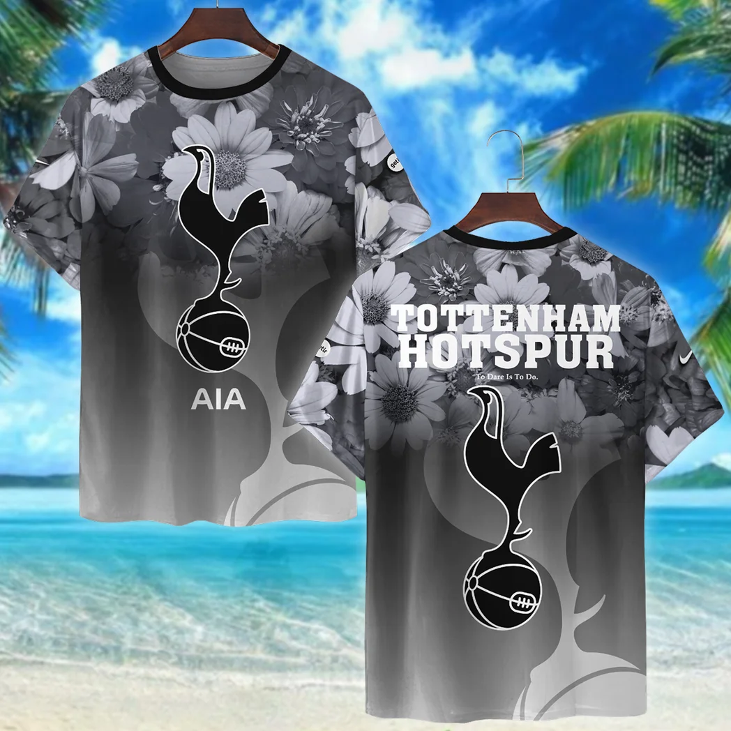 Tottenham Hotspur Shirt print all the way, gift for fan Tottenham Hotspur HVN1000TH05072025TS3D